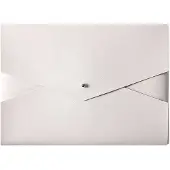 Shop4 - 13 inch Laptop Hoes - Envelop Sleeve Wit
