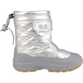 Winter-Grip Snowboot Junior Quilt Bieber Zilver Grijs-Schoenmaat 29