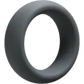 Doc Johnson OptiMALE Cockring grijs siliconen - 40mm