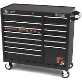 HBM gereedschapswagen 14 Laden 100 cm - zwart