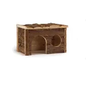 Beeztees Forest Royal Blokhut - Knaagdier - 28x18x16 cm