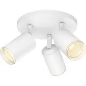Philips Hue Fugato Opbouwspot White and Color - Wit - 3-spots