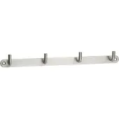 Novidade Kapstok Moja 4 haaks rvs 310mm