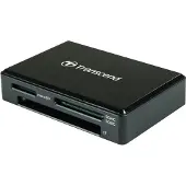 Transcend Externe geheugenkaartlezer USB-C USB 3.1 (Gen 1) Zwart