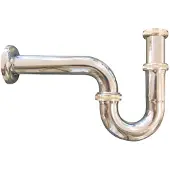 Best design messing chroom buis-sifon 5/4"x32mm