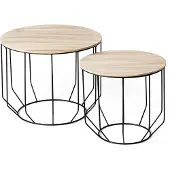 Lifa Living Bijzettafels Ulrik - Set van 2