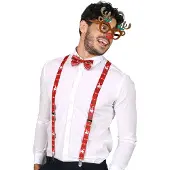 Widmann - Kerst accessoireset rendieren voor volwassenen