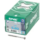 Spax 0197000600803 R 88091 Senkkopf T-STAR TG Houtschroef 6 mm 80 mm T-STAR plus RVS A2 100 stuk(s)