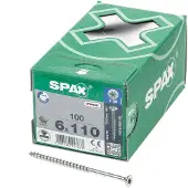 Spax SPAANPLAATSCHROEF 6,0X110 WIROX TORX T30 VOLDRAAD