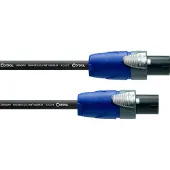 Cordial Luidspreker Kabel [1x SPK-stekker - 1x SPK-stekker] 2 x 2.5 mm² 3.00 m Zwart
