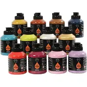 Packlinq Pigment Art School, extra kleuren, 12x500ml