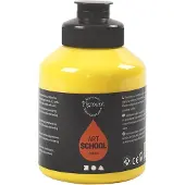 Packlinq Pigment Art School, primary yellow, transparent, good fade resistant, 500ml