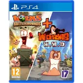 Team17 Worms Battlegrounds + Worms WMD Double Pack Bundle Meertalig PlayStation 4