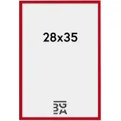 Walther design New Lifestyle - Kunststof lijst - Fotoformaat 28x35 cm - Rood