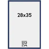Walther design New Lifestyle - Kunststof lijst - Fotoformaat 28x35 cm - Blauw