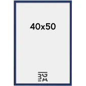 Walther design New Lifestyle - Kunststof lijst - Fotoformaat 40x50 cm - Blauw