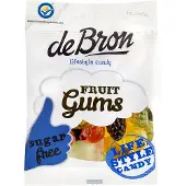 De Bron Suikervrije Fruit Gums 100 gr
