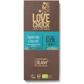 Lovechock Sweet nibs & seasalt 70 gram