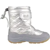 Winter-Grip Snowboot Junior Quilt Bieber Zilver Grijs-Schoenmaat 23