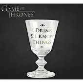 Ohlsson & Lohaven I Drink I Know Things Wine Glass 275ml