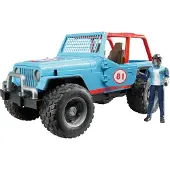 BRUDER Jeep Cross-country terreinwagen met bestuurder 1:16 02541