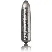Rocks-Off Frosted Fleurs Mini Vibrator Zilver