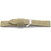 Claudio Calli Horlogeband H852 Spyker Katoen Beige 22x22 NFC