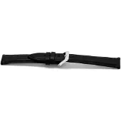 Claudio Calli Horlogeband I146Z Dover Zwart Zilver 24x22 mm