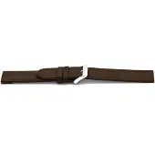 Claudio Calli Horlogeband C403 Classic Bruin Ongestikt 12x12 mm