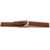 Claudio Calli Horlogeband G401Z Classic Bruin Zilver 20x20 mm