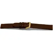 Claudio Calli Horlogeband H400G Classic Bruin Goud 22x22 mm