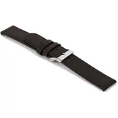 Claudio Calli Horlogeband F400Z Classic Bruin Zilver 18x18 mm
