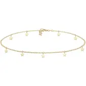 Elli Ketting 'Astro, Choker, Sterne' goud