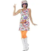 Smiffy 60's Groovy Chick Kostuum