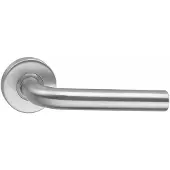 Intersteel deurkruk Luzern op rozet verdekt ø53x10mm - RVS