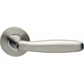 Intersteel Deurkruk Bjorn op rond rozet nikkel mat