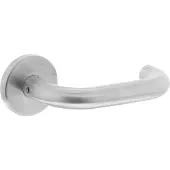 Intersteel Deurkruk Rond op rozet - RVS