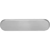 Intersteel Brievenbus ovaal verdekt naar buitendraaiend rvs geborsteld 345 x 79 mm