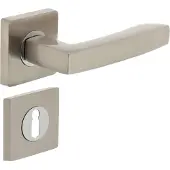 Intersteel Deurkruk Dean rozet met sleutelgat nikkel mat