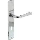 Intersteel Deurkruk Helena op schild sleutelgat 72 mm chroom