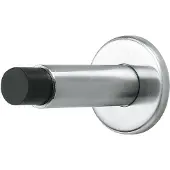 Intersteel Deurstop wandmontage met rozet rvs geborsteld