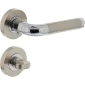 Intersteel Deurkruk Agatha rozet met sluiting chroom
