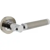 Intersteel Deurkruk Birgit rond rozet chroom