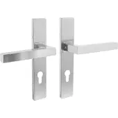 Intersteel Deurkruk Vierkant op Schild PC72 RVS