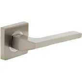 Intersteel Deurkruk Ben op vierkant rozet - nikkel mat