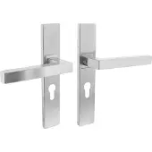 Intersteel Deurkruk Vierkant op Schild PC55 RVS