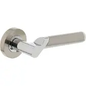 Intersteel Deurkruk Casper op rozet - chroom/nikkel mat