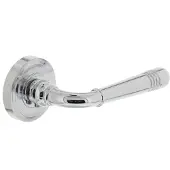 Intersteel Deurkruk Helena op rozet met 7mm nokken - chroom