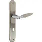 Intersteel Deurkruk Elen op schild sleutelgat 72 mm chroom