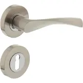 Intersteel Deurkruk Giussy rozet met sleutelgat chroom